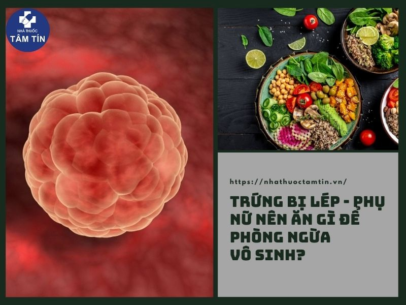 Trứng bị lép – phụ nữ nên ăn gì để phòng ngừa vô sinh?