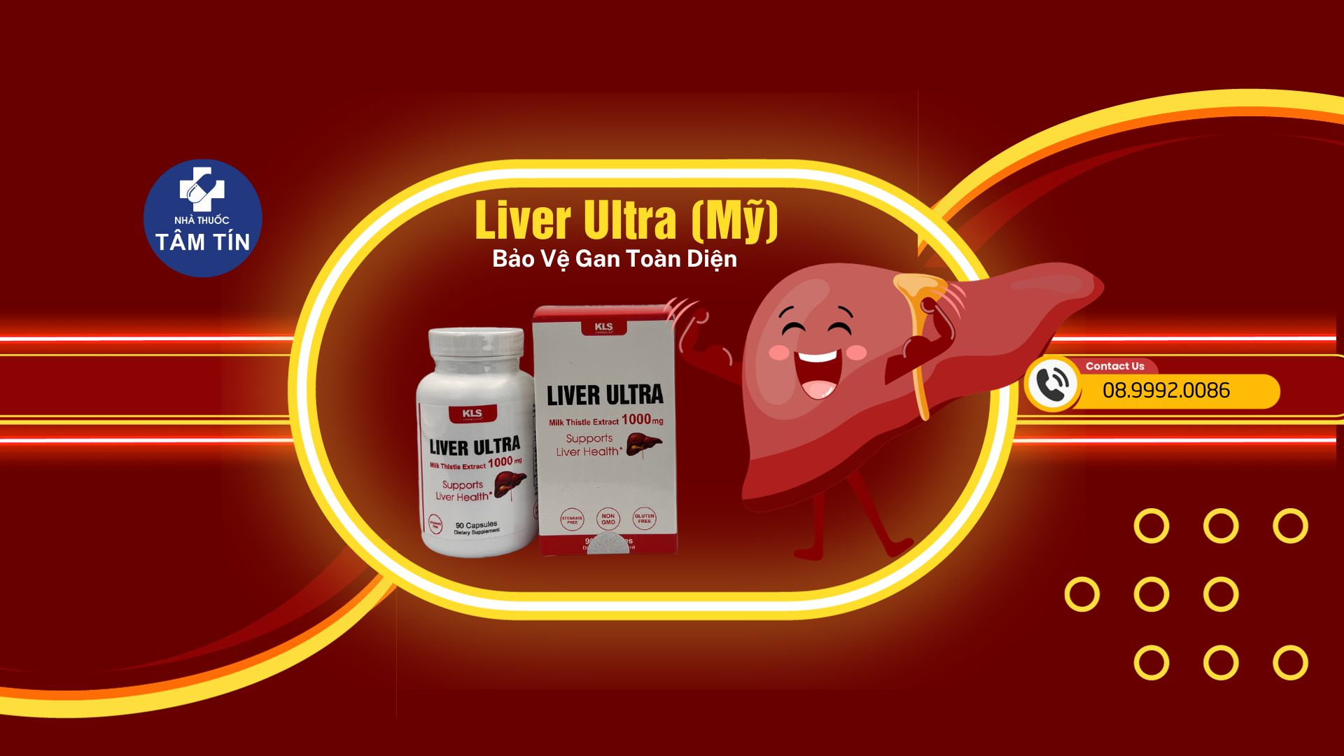 Liver Ultra (Mỹ) - Bảo Vệ Gan Toàn Diện