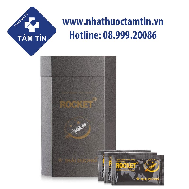 Rocket Thái Dương Tăng Cường Sinh Lý Nam Giới (Hộp 30 gói)