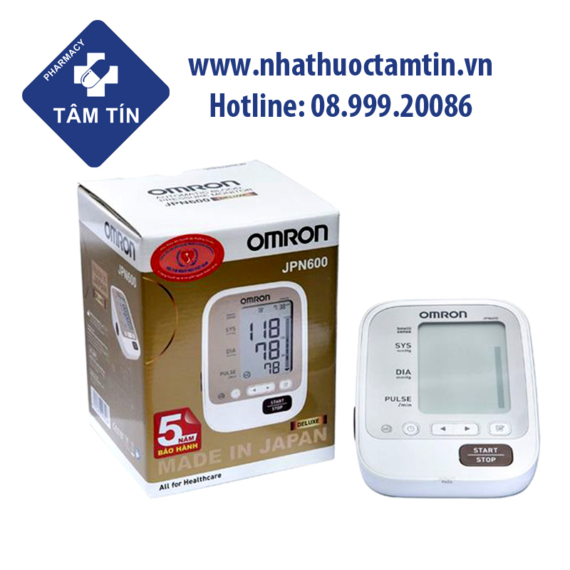 Máy đo huyết áp điện tử Omron JPN 600