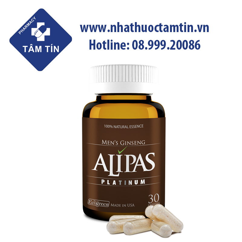 Viên Sâm Tăng Cường Sinh Lý Nam Alipas Platinum