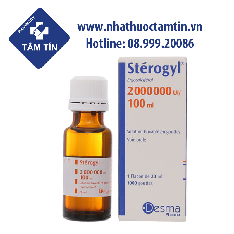  Stérogyl Siro bổ sung vitamin D