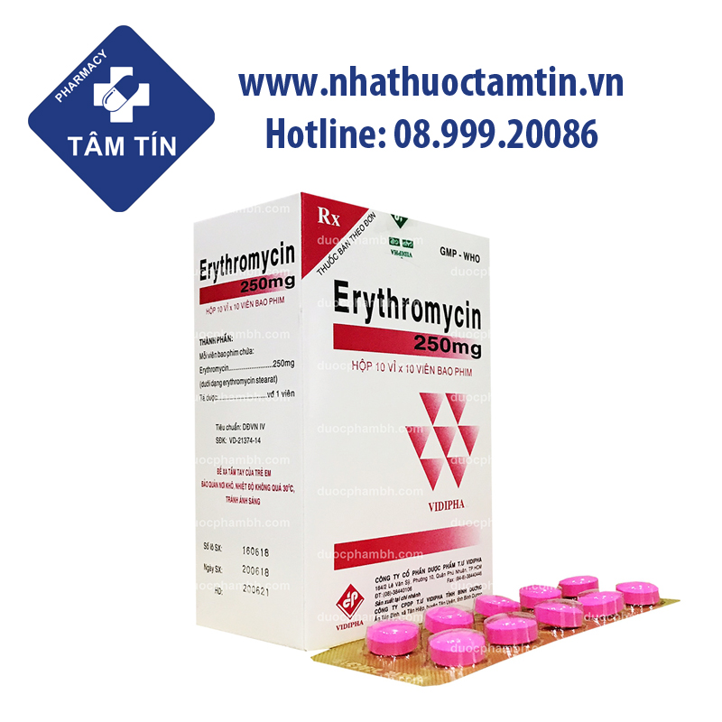 Erythromycin 250mg