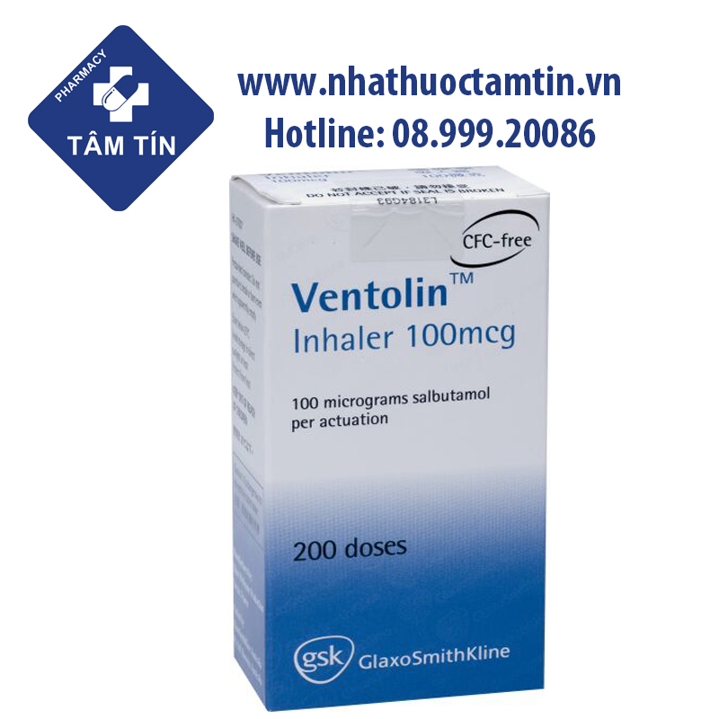 Ventolin Inhaler 100mcg