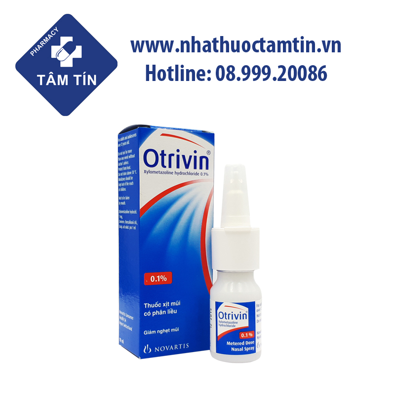 Otrivin 0.1% Spray (Lọ 10ml)