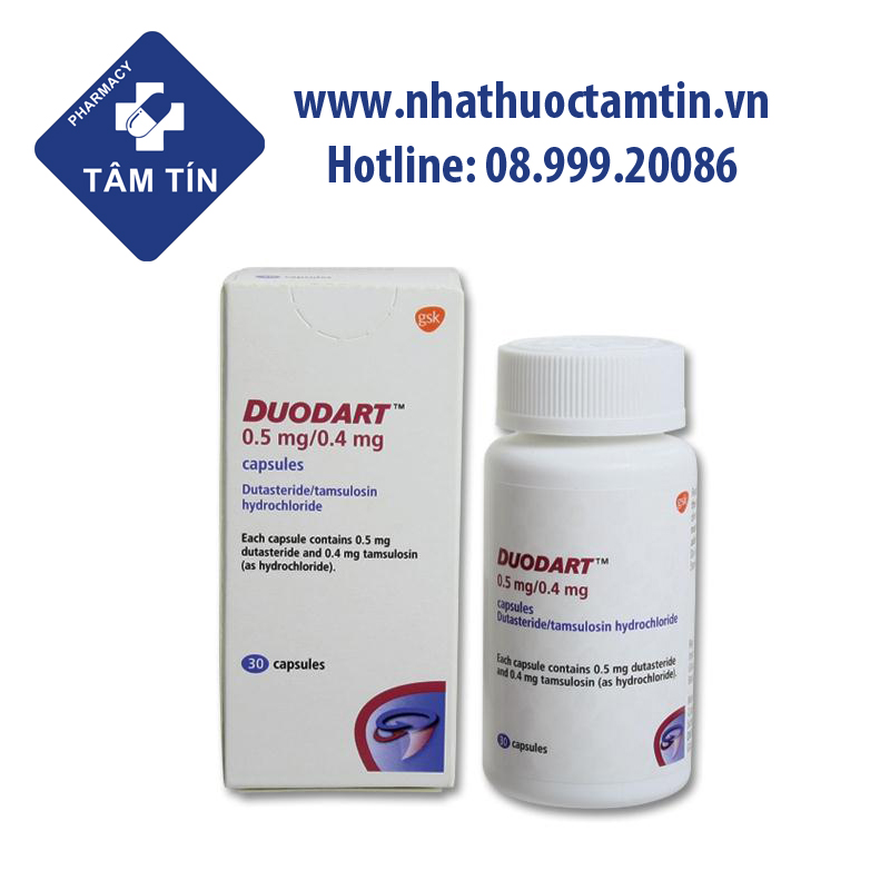 Duodart  0.5/0.4 mg