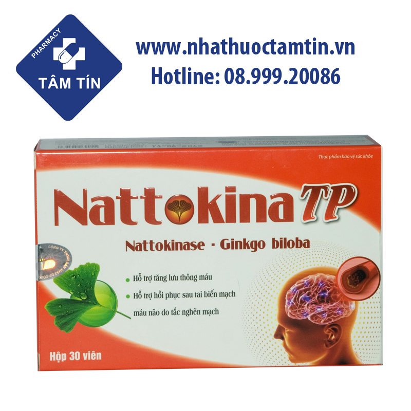 Nattokina TP - Hỗ trợ tăng lưu thông máu