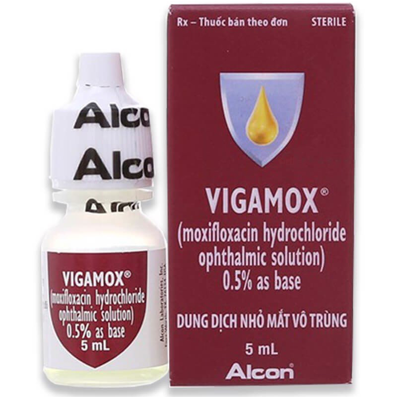 Thuốc Nhỏ Mắt Vigamox