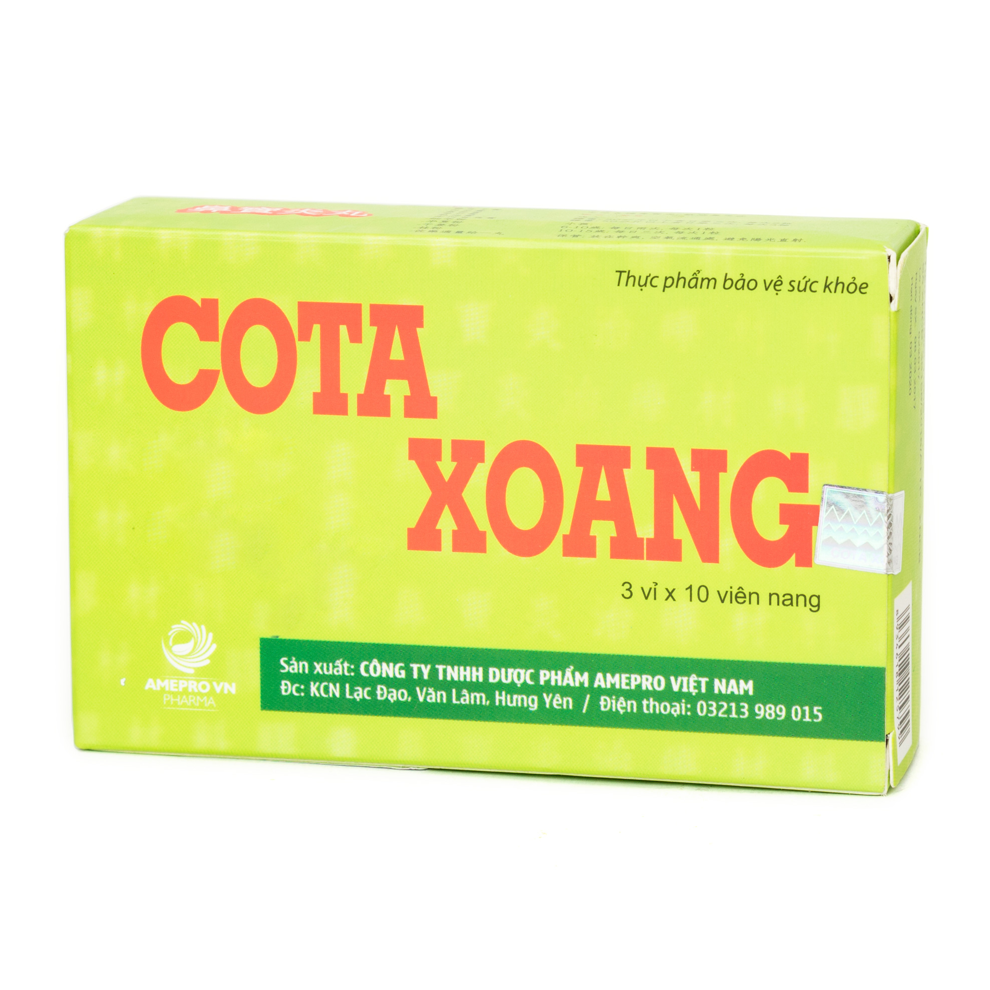 Cotaxoang - Giúp Lưu Thông Phế Khí