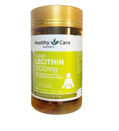 Mầm Đậu Nành Super Lecithin Healthy Care 1200mg