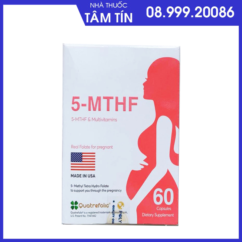 5-MTHF hỗ trợ sinh sản nữ giới, bổ sung vitamin khoáng chất cho mẹ bầu