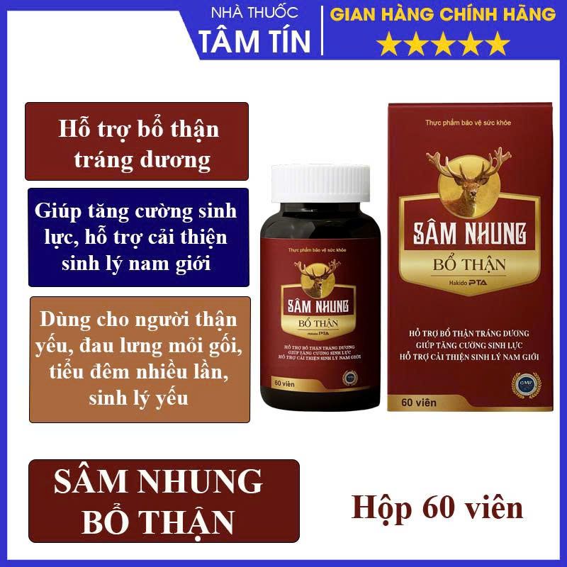 Sâm Nhung Bổ Thận